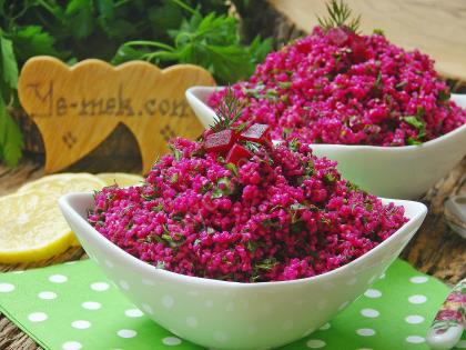 Kırmızı Pancarlı Kısır