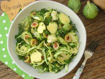 Brüksel Lahanası Salatası