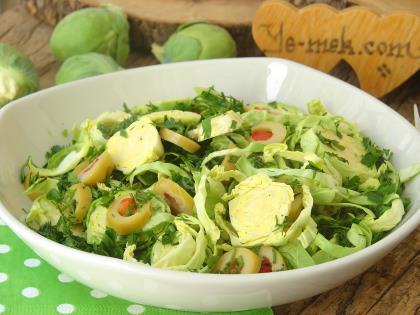 Brüksel Lahanası Salatası