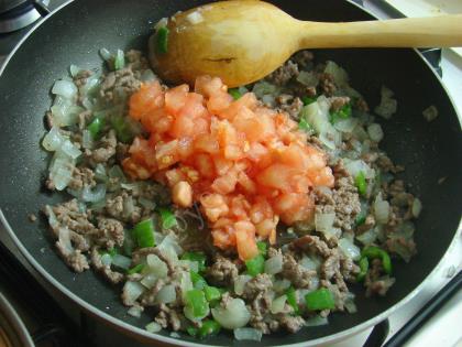 Fırında Kıymalı Mantar Dolması