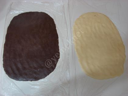 İki Renkli Spiral Kurabiye