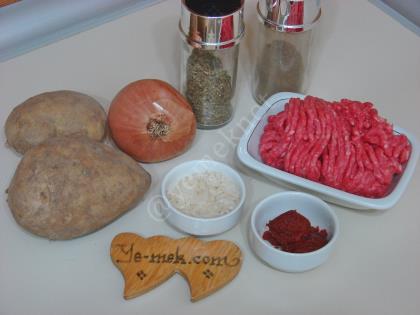 Kıymalı Patates Dolması