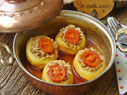 Kıymalı Patates Dolması