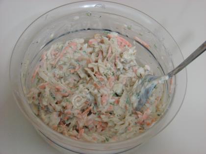 Yoğurtlu Yer Elması Salatası