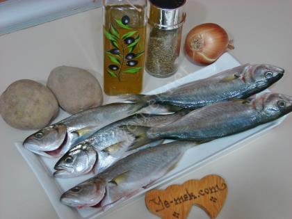 Fırında Patatesli Çinekop Buğulama