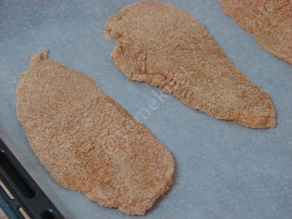 Fırında Tavuk Şinitzel