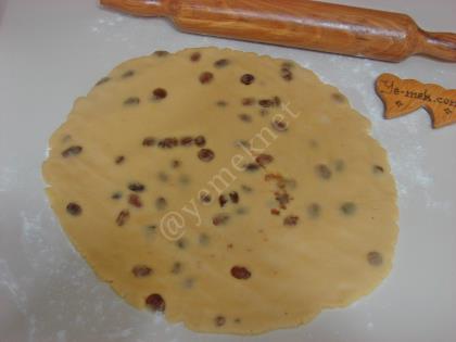 Pastane Usulü Üzümlü Kurabiye