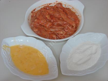 Tavada Soslu Çıtır Tavuk