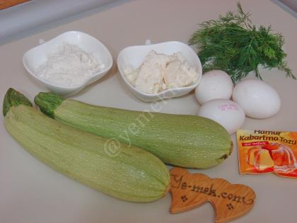 Fırında Kabak Mücver