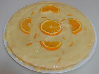 Portakal Soslu Kek