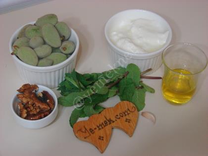 Yoğurtlu Çağla Mezesi