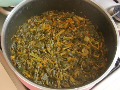 Fırında Yumurtalı Ispanak Yemeği