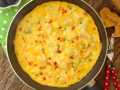 Karnabaharlı Omlet