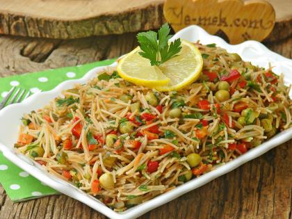 Kavrulmuş Tel Şehriye Salatası