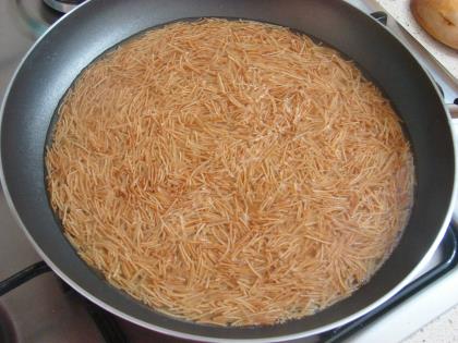 Kavrulmuş Tel Şehriye Salatası