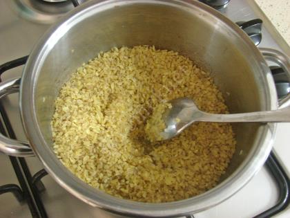 Kavurmalı Bulgur Pilavı