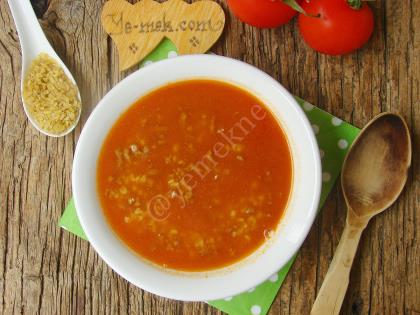 Kıymalı Bulgur Çorbası