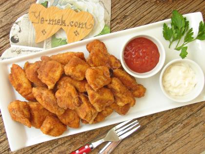 Tavada Galeta Unlu Tavuk Kızartması