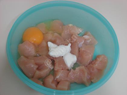 Tavada Galeta Unlu Tavuk Kızartması