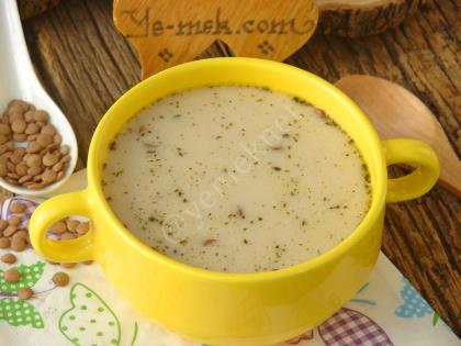 Yoğurtlu Mercimek Çorbası