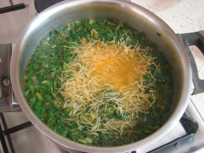 Ispanaklı Şehriye Çorbası