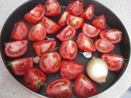 Közlenmiş Domates Çorbası