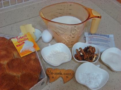 Muhallebili Kadayıf Pastası