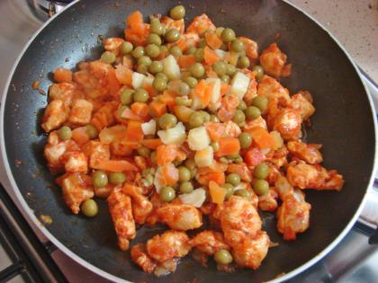 Tavuklu Talaş Kebabı