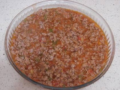 Fırında Kıymalı Patates Yemeği