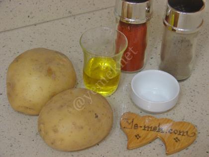 Fırında Patates Cipsi