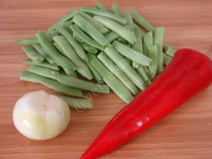 Fırında Taze Fasulye Graten