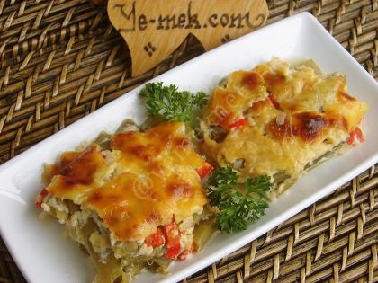 Fırında Taze Fasulye Graten