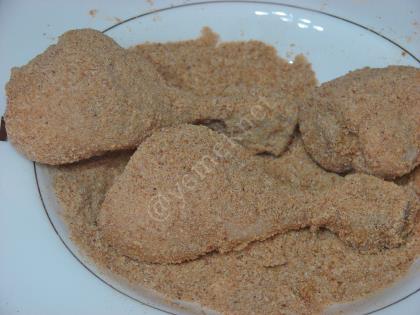 Galeta Unlu Tavuk But Kızartması