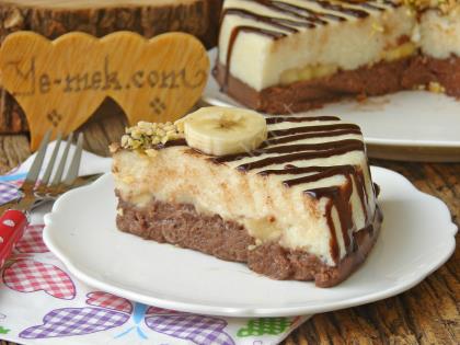 İki Renkli İrmik Tatlısı