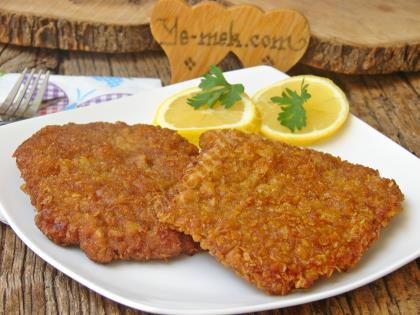Mısır Gevrekli Et Şinitzel