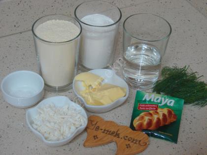 Peynirli Dereotlu Mısır Ekmeği