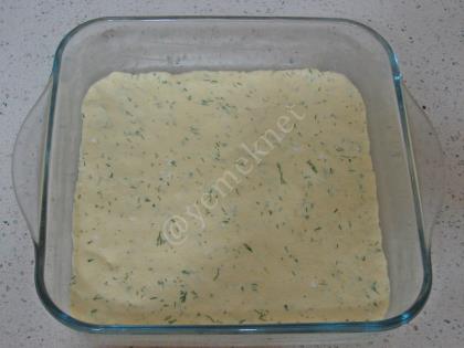 Peynirli Dereotlu Mısır Ekmeği