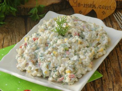 Yoğurtlu Buğday Salatası