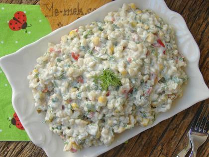 Yoğurtlu Buğday Salatası