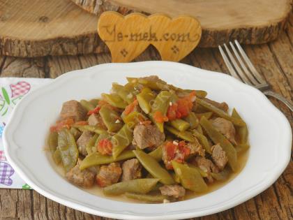 Etli Taze Fasulye Yemeği