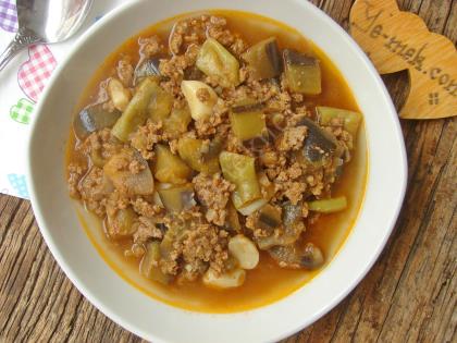 Kıymalı Patlıcan Yemeği