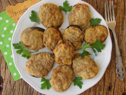 Köfteli Patlıcan Kızartması