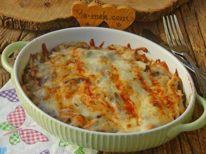 Kremalı Mantarlı Et Yemeği