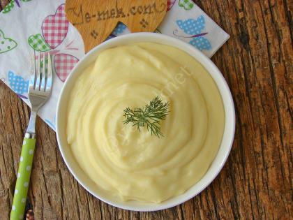 Sütlü Patates Püresi