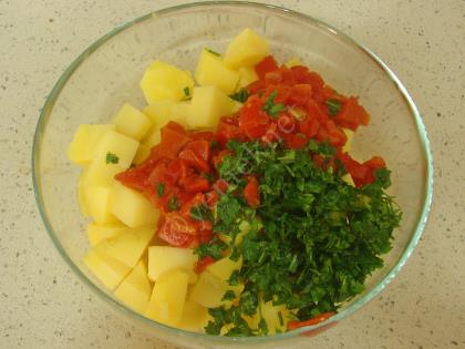 Körili Patates Salatası