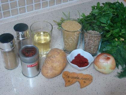 Yeşil Mercimekli Bulgur Köftesi