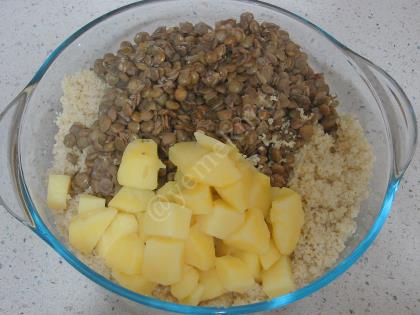 Yeşil Mercimekli Bulgur Köftesi