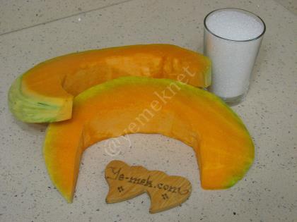 Fırında Tahinli Kabak Tatlısı