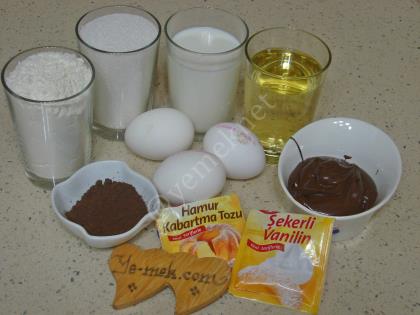 Nutellalı Pamuk Kek