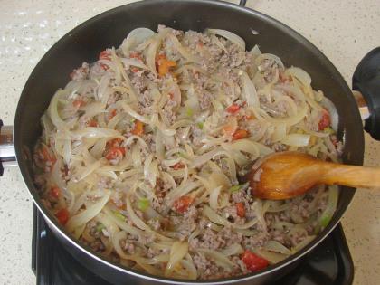 Soğanlı Yumurtalı Mıhlama